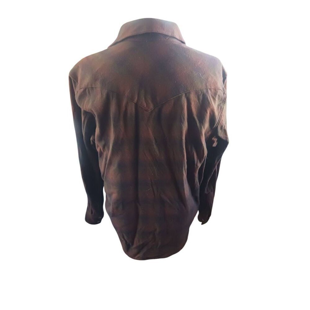 Pendleton Wool Plaid Button Down Large Canyon - image 2